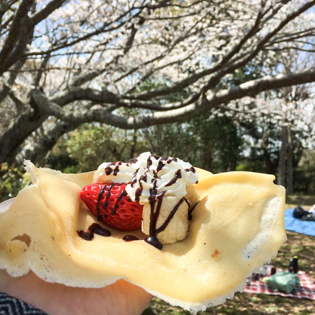 クレープ焼きましたよ！