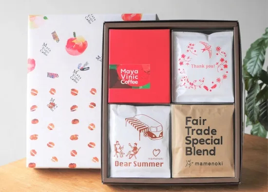 豆乃木様　無農薬・フェアトレードコーヒーギフト マヤのスペシャルコーヒーセット