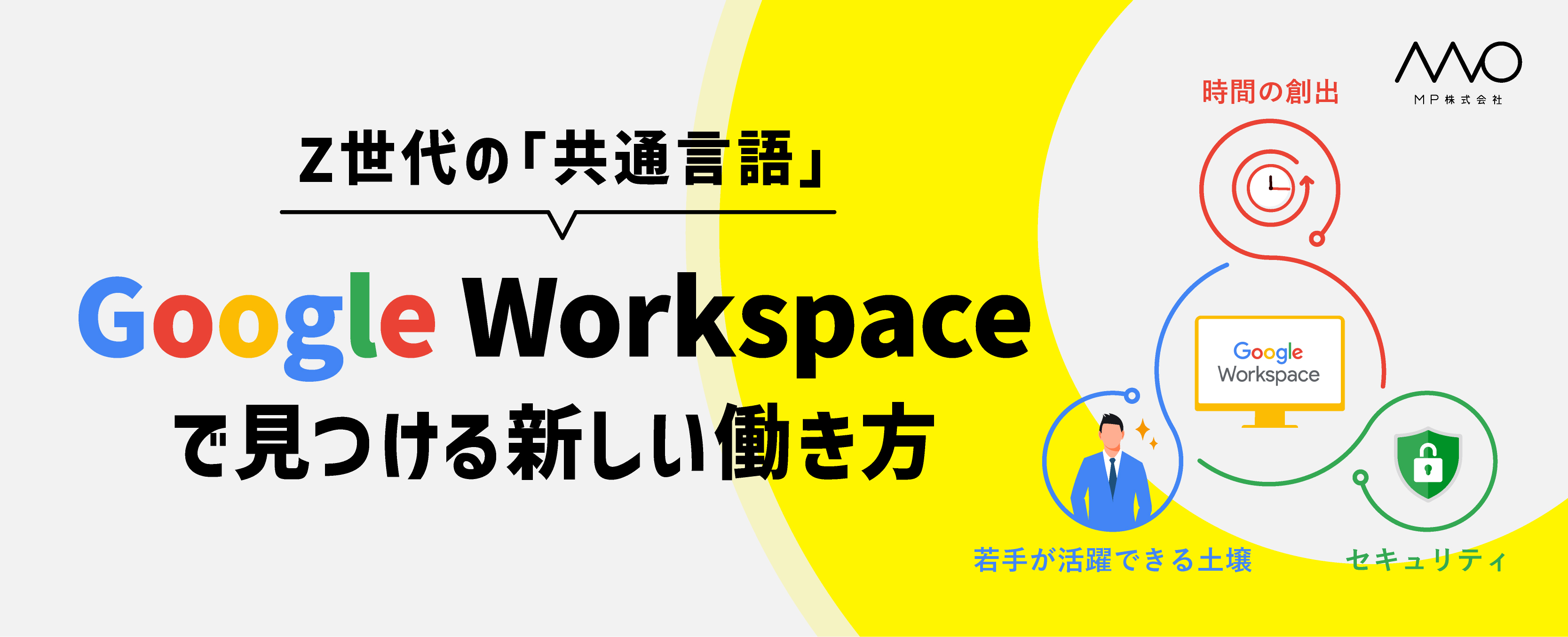 Google Workspaceで見つける新しい働き方バナー